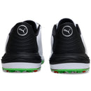 Puma Phantomcat NITRO Spiked Waterproof Shoes - White/Black/Fluro Green Pes