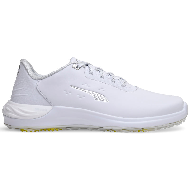 Puma Phantomcat NITRO Spiked Waterproof Shoes - White/Silver/Ash Grey