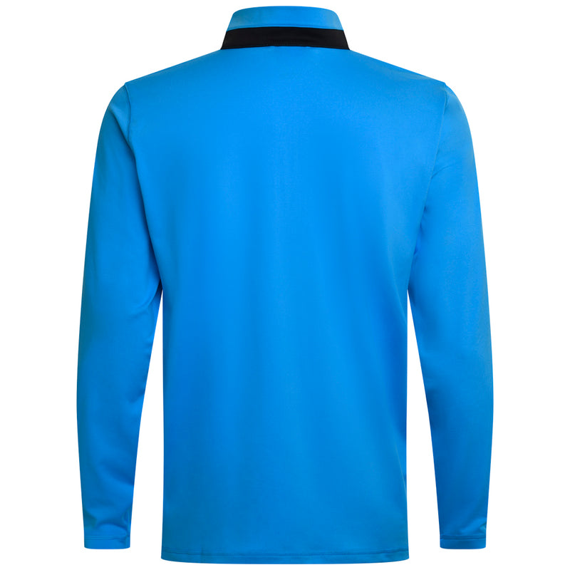 Puma Lightweight 1/4 Zip Pullover - Aqua Blue/Black