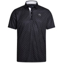 Puma Pure Geo Polo Shirt - Black/White Glow