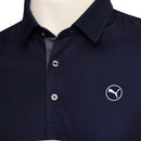 Puma Pure Colorblock Polo Shirt - Deep Navy/Zen Blue