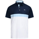 Puma Pure Colorblock Polo Shirt - Deep Navy/White Glow