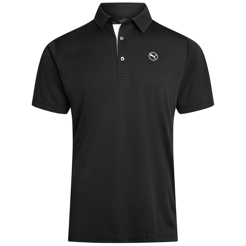 Puma Pure Solid Polo Shirt - Black