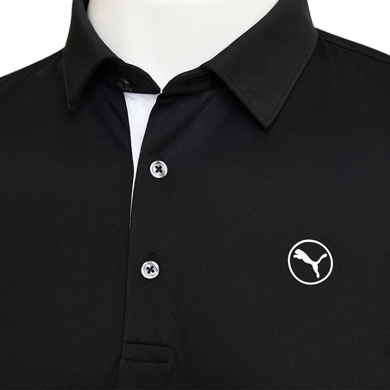 Puma Pure Solid Polo Shirt - Black