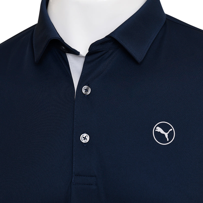 Puma Pure Solid Polo Shirt - Deep Navy