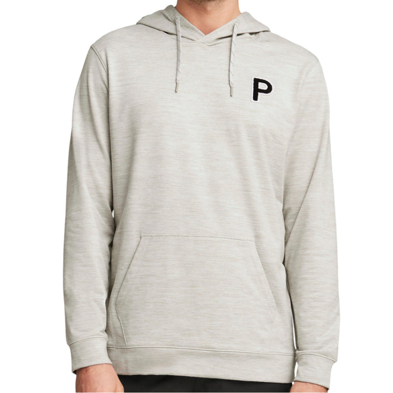 Puma Cloudspun Patch Hoodie - Ash Gray Heather