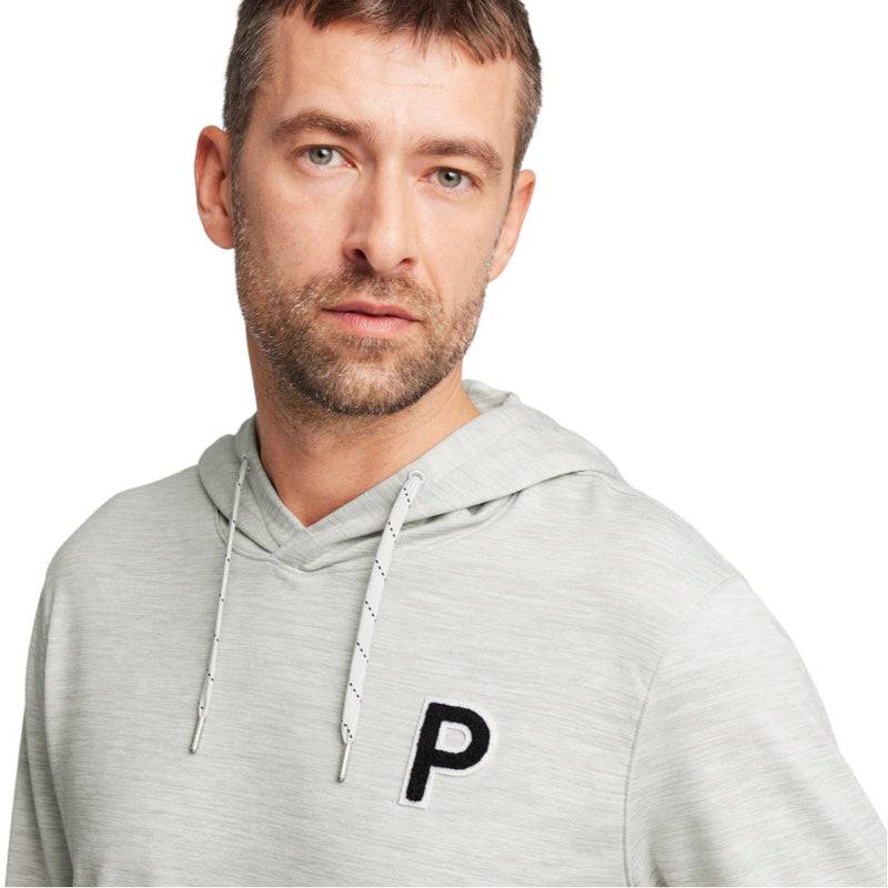 Puma Cloudspun Patch Hoodie - Ash Gray Heather