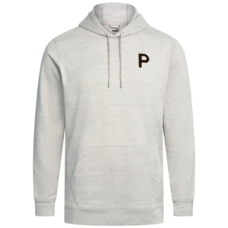 Puma Cloudspun Patch Hoodie - Ash Gray Heather