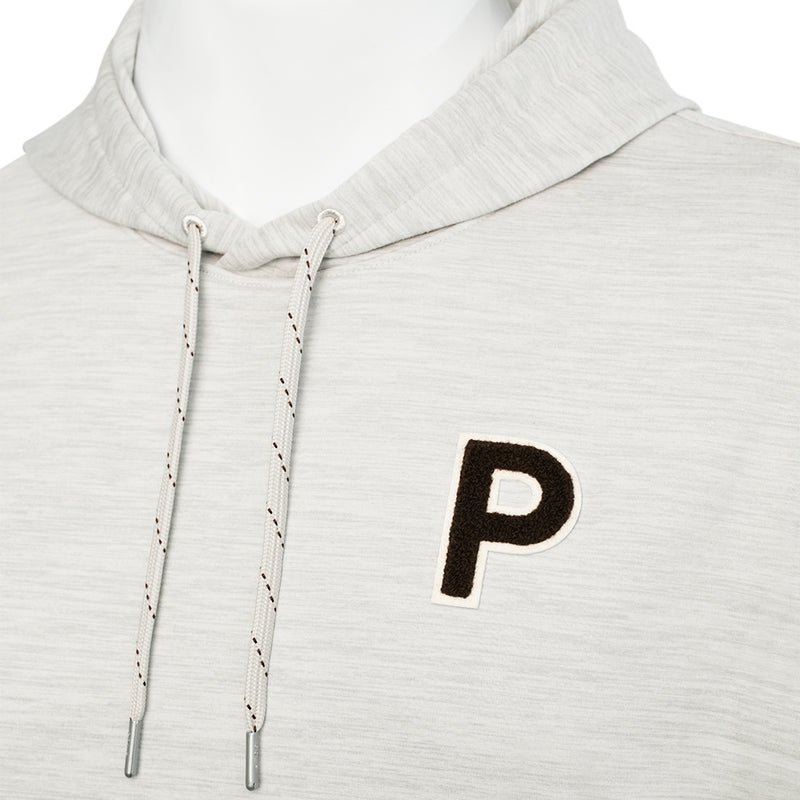 Puma Cloudspun Patch Hoodie - Ash Gray Heather