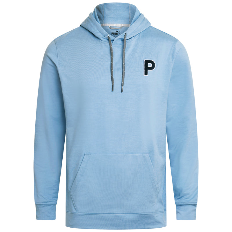 Puma Cloudspun Patch Hoodie - Zen Blue Heather