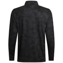 Puma Cloudspun Camo 1/4 Zip Pullover - Black