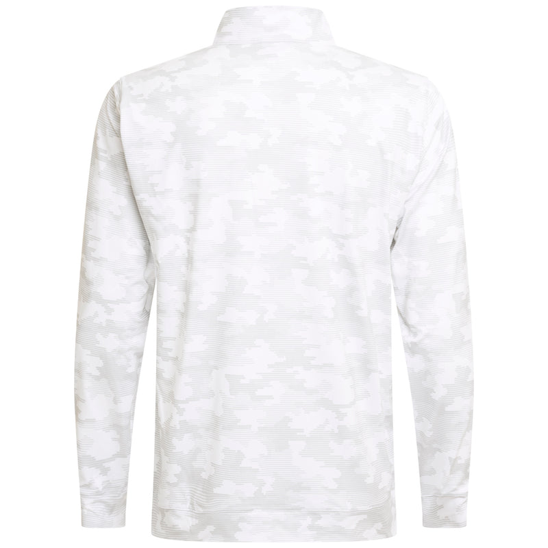 Puma Cloudspun Camo 1/4 Zip Pullover - White Glow