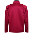 Puma Waffle Fleece 1/4 Zip Sweater - Intense Red