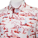 Puma MATTR Bushland Polo Shirt - Warm White/Silver Sky