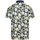 Puma Pique Borrego Polo Shirt - LC - Deep Navy/Silver Sky