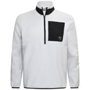 Puma Fleece 1/4 Zip Sweater - Ash Gray/Puma Black