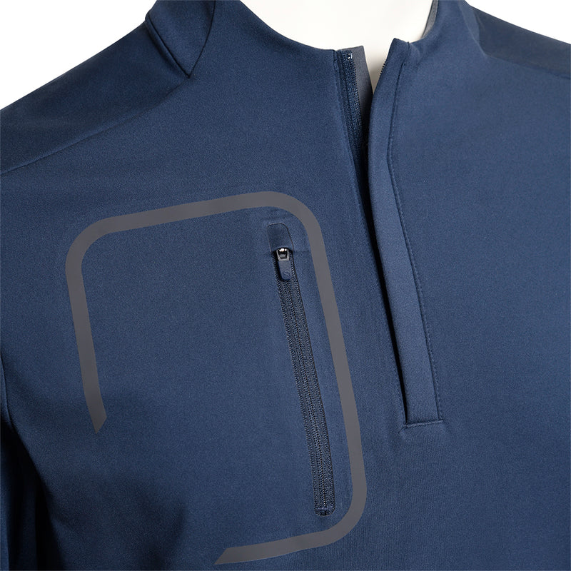 Puma Cloudspun Tech 1/4 Zip Pullover - Deep Navy