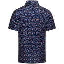Puma MATTR Paradise Polo Shirt - Deep Navy/Sunny Yellow