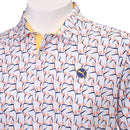 Puma MATTR Paradise Polo Shirt - White Glow/Sunny Yellow