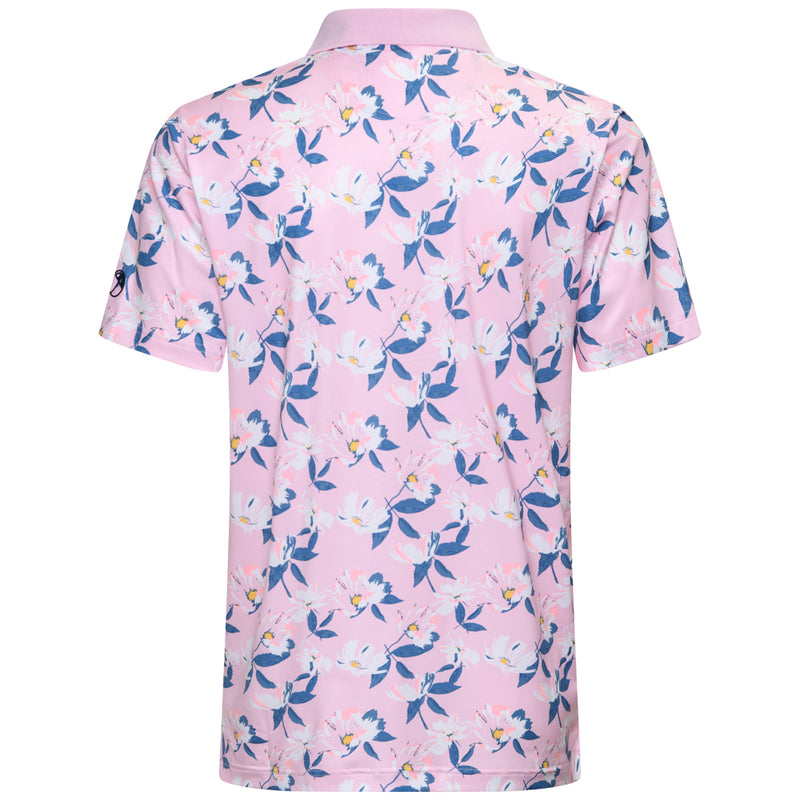 Puma X AP Spring Florals Polo Shirt - Pale Pink