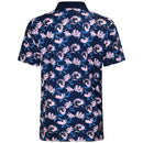 Puma X AP Spring Florals Polo Shirt - Deep Navy/Pale Pink