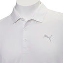 Puma Premium Tech 3.0 Polo Shirt - Warm White Heather