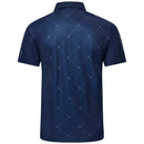 Puma Pure 2.0 Argyle Polo Shirt - Deep Navy/White Glow