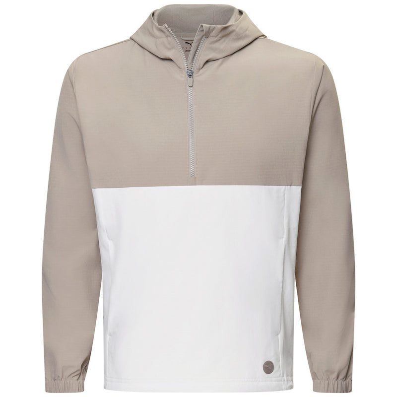 Puma Ripguard Anorak 1/4 Zip Jacket - Ice Coffee