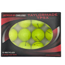 TaylorMade TP5x Grade A Rewashed Golf Balls - Yellow 12 Pack