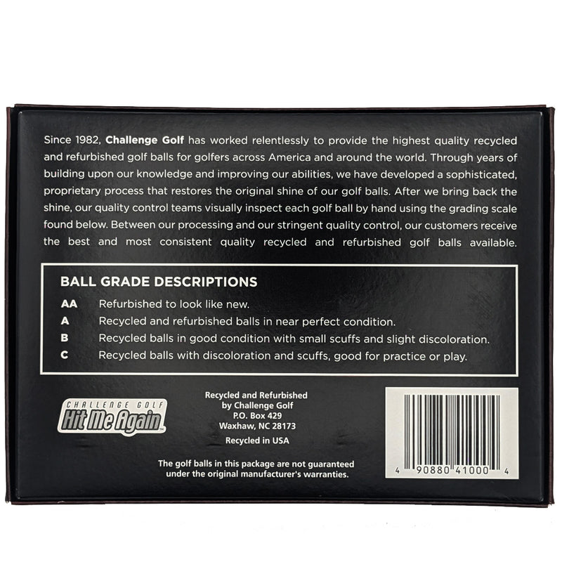 Callaway Chromesoft Triple Track Grade A Rewashed Golf Balls - White 12 Pack