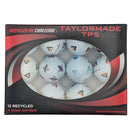 TaylorMade TP5 Pix Grade A Rewashed Golf Balls - White 12 Pack