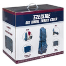 EzeGlide 6-Wheel Travel Cover - Grey/Black