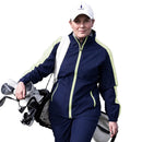 ProQuip Paige Waterproof Jacket - Ladies - Navy/Shadow Lime