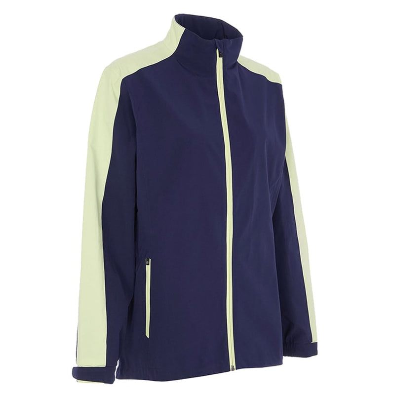 ProQuip Paige Waterproof Jacket - Ladies - Navy/Shadow Lime