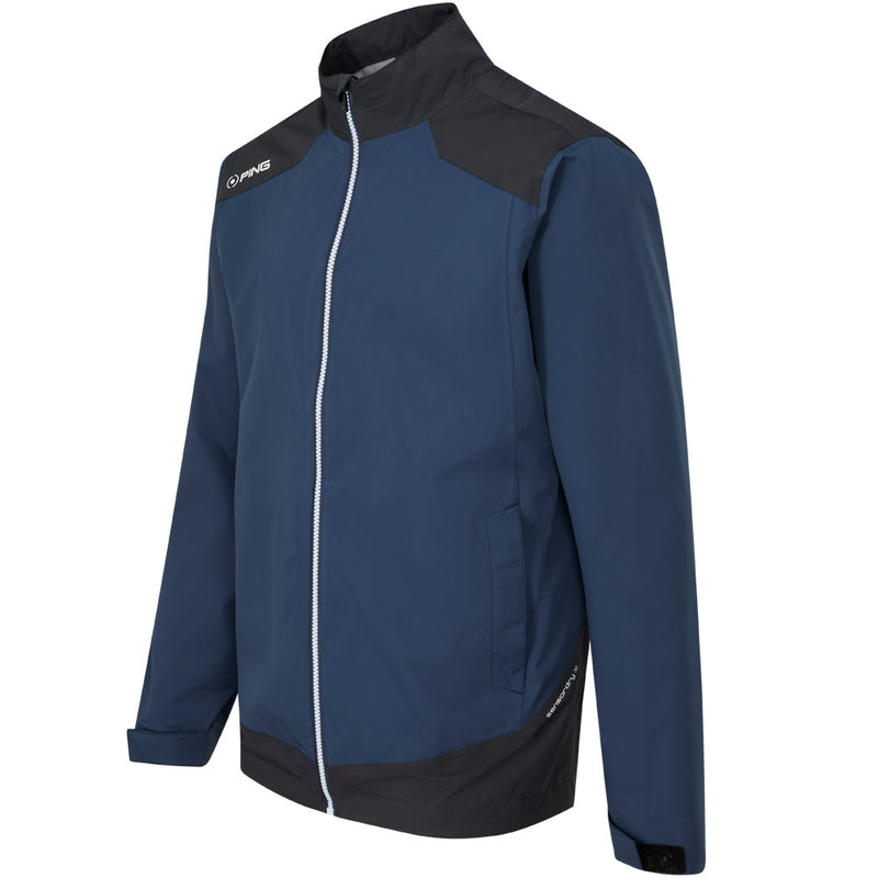 Ping AquaDrive Waterproof Jacket - Oxford Blue/Black