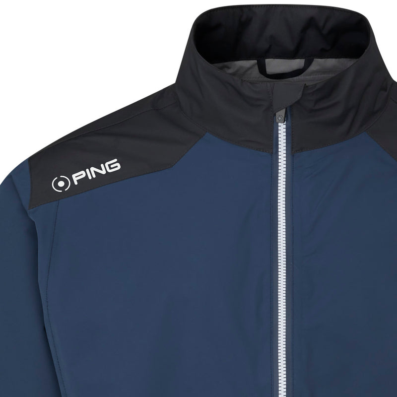 Ping AquaDrive Waterproof Jacket - Oxford Blue/Black