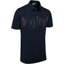Ping Arizona Cactus Print Polo Shirt - Navy