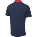 Ping Bodi Polo Shirt - Rich Red/Navy