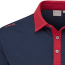 Ping Bodi Polo Shirt - Rich Red/Navy