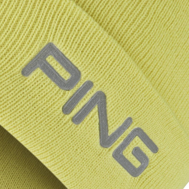 Ping Cresting Knit Beanie Hat - Limelight