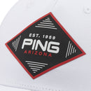 Ping Diamond Trucker Cap - White