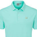 Ping Gold Putter Polo Shirt - Aruba Blue