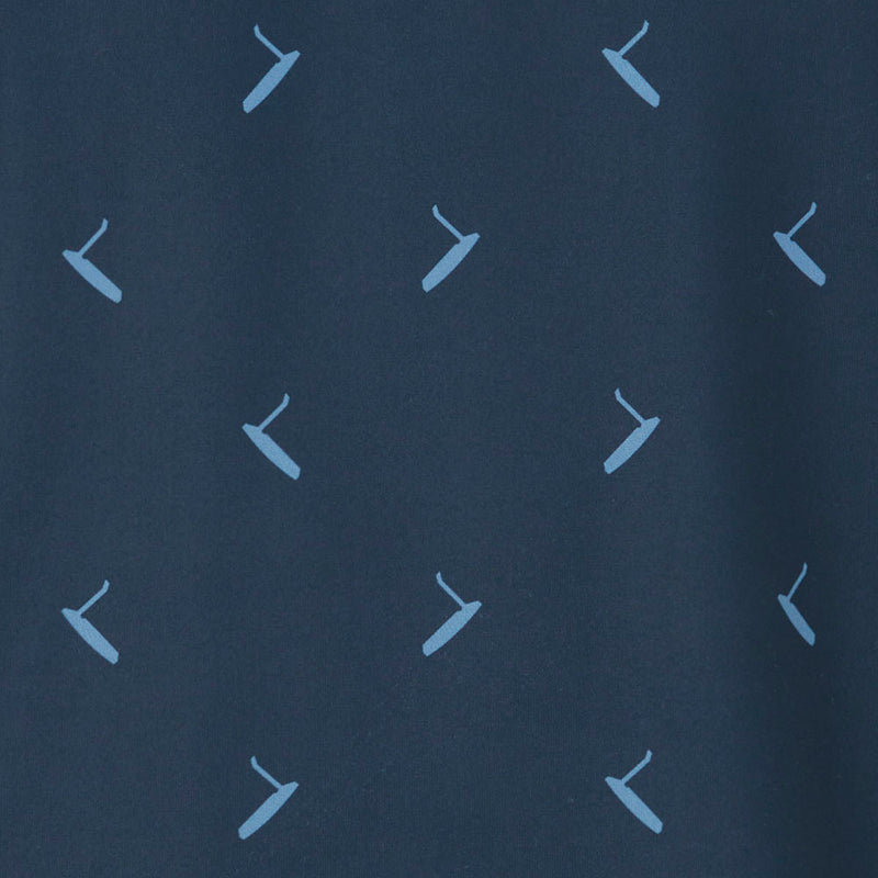 Ping Gold Putter Printed Polo Shirt - Navy Multi