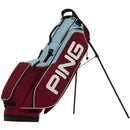 Ping Hoofer Ltd Edition Lite Club Together Stand Bag - Maroon/Light Blue
