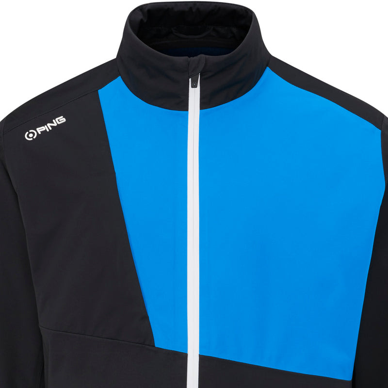 Ping Impervious Waterproof Jacket - Black/Brilliant Blue