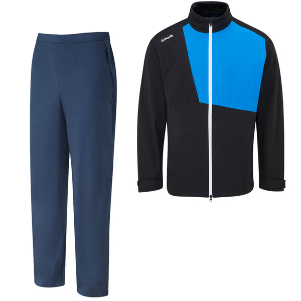 Ping Impervious AquaDrive Waterproof Suit - Black/Brilliant Blue/Oxford Blue