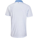 Ping Jared Polo Shirt - White/Cornflower Blue