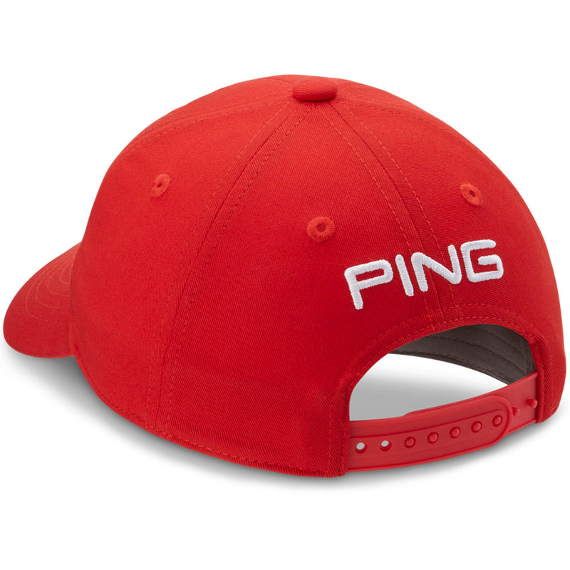 Ping Junior Tour Classic Cap - Tomato Red
