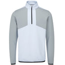 Ping Keon 1/2 Zip Pullover - White/Pearl Grey