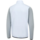 Ping Keon 1/2 Zip Pullover - White/Pearl Grey